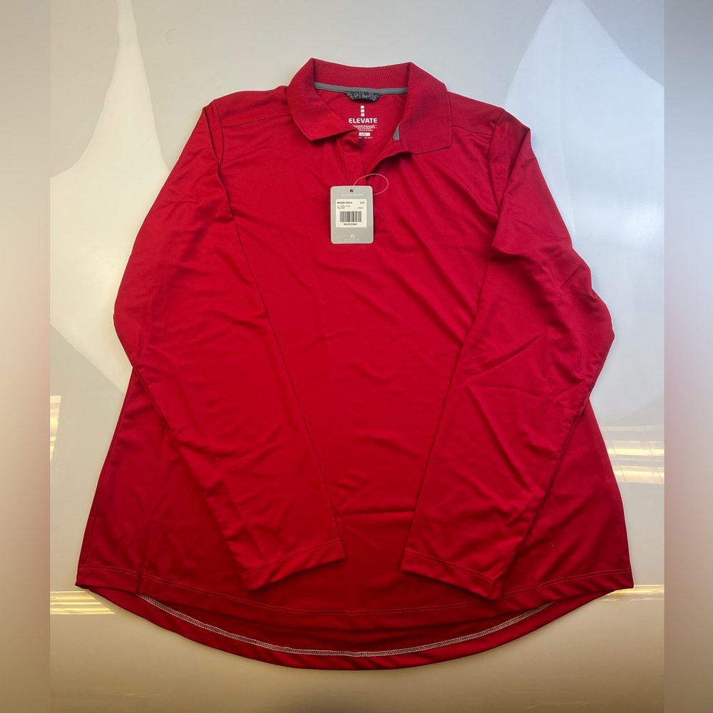Elevate W-MORI Long Sleeve Polo R75